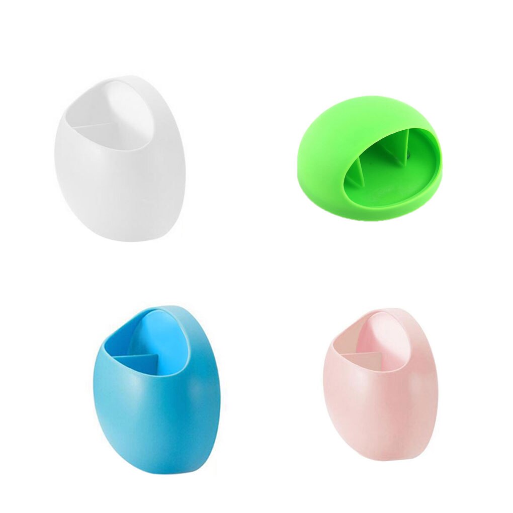 Cartoon Toothbrush Holder Toothpaste Storage Racks Bathroom Suction Sucker Tooth Brush Container Cup Hanging Organizer