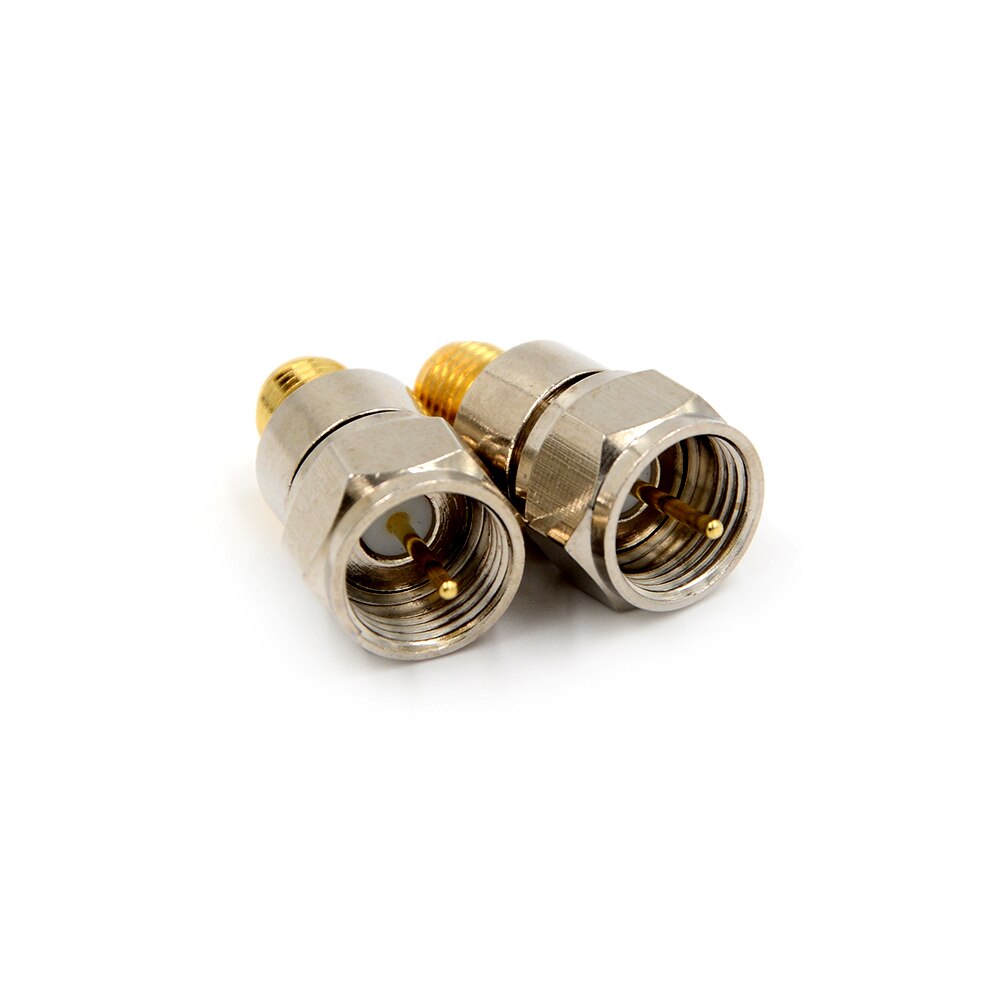 F Type Stekker Naar Sma Vrouwelijke Jack Rechte Rf Coaxiale Adapter Connector F Mannelijk Naar Sma Vrouwelijke Jack Adapter