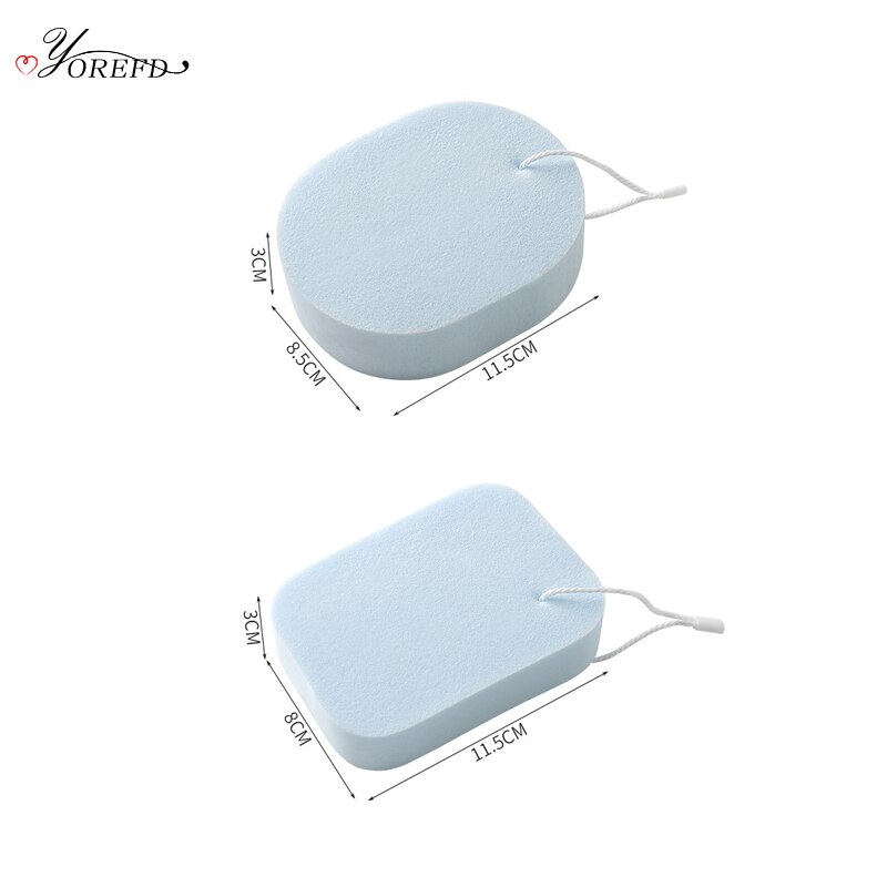 OYOREFD przenośna bezbolesna gąbka złuszczająca rękawica peelingująca łazienka szczotka robić ciała mocna szczotka złuszczająca gąbka robić kąpieli