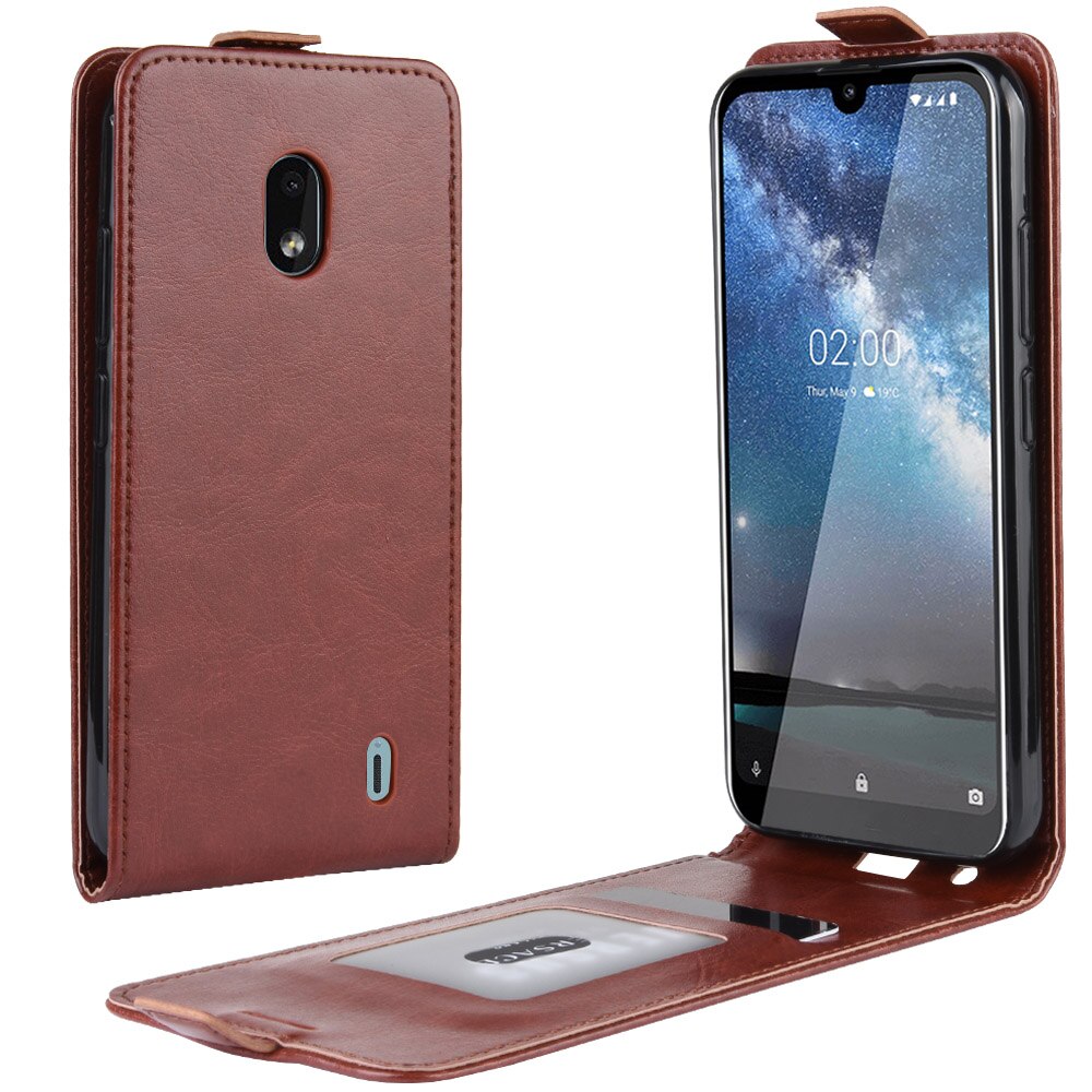 For NOKIA 2.2 Case Flip Vertical PU Leather Case For NOKIA 2.3 4.2 3.2 6.2 2.1 3.1 7.1 Plus Cover Card Slot Magnetic Protective