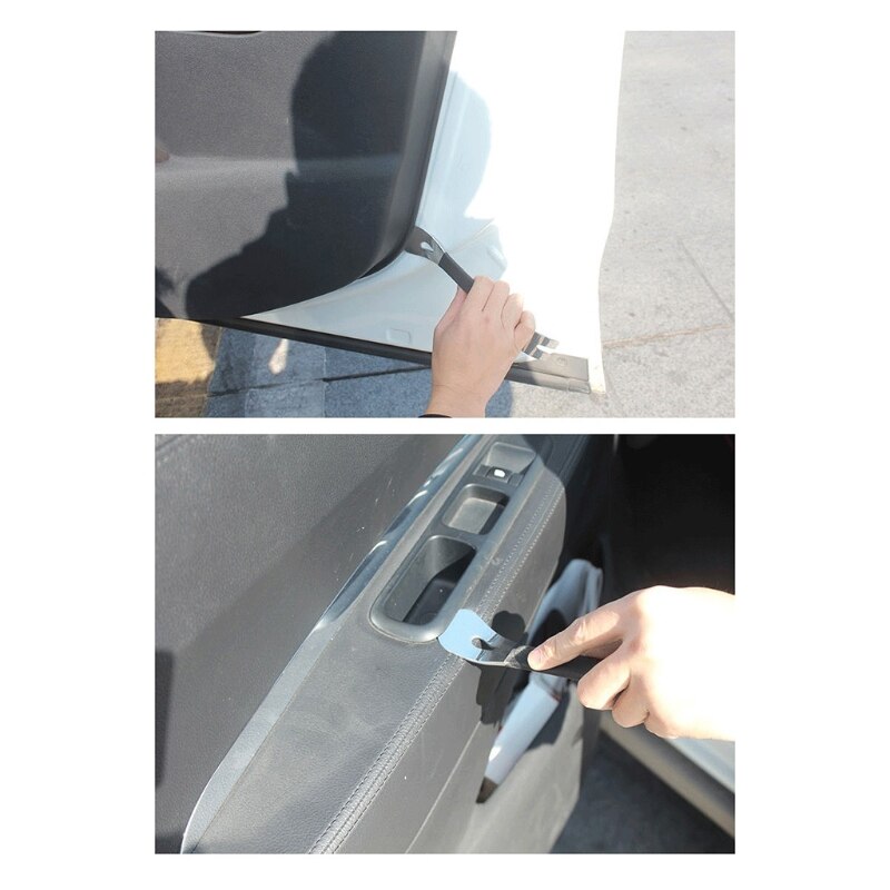 Metal Crowbar Auto Hand Tool Double-ended Disign Pry Bars Automotive Tools