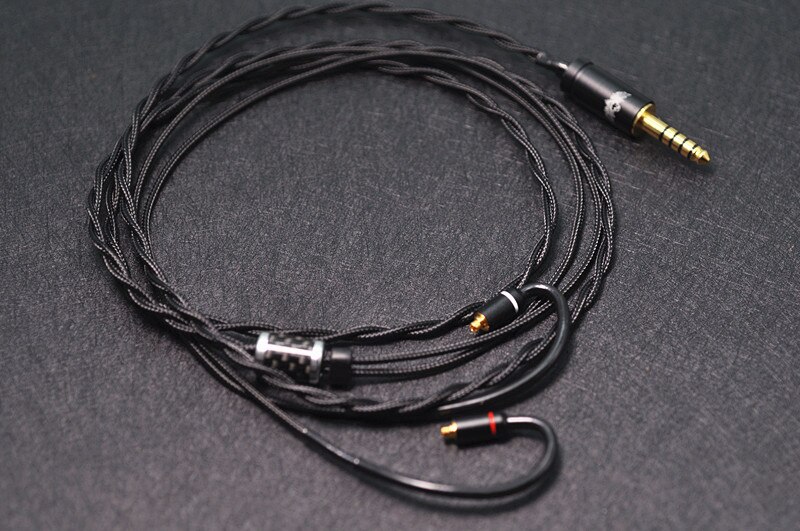 OCC + OCC verzilverd headset kabel coaxiale 2-strand MMCX 0.78 2pin 3.5 stereo 2.5 evenwichtige 4.4 evenwichtige upgrade kabel