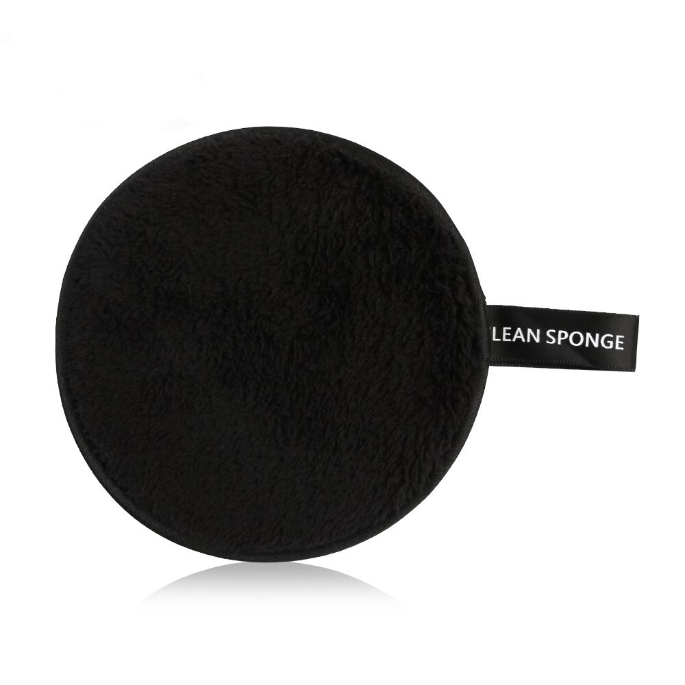 1 PC/3 PCS Make-up Entferner Gesunde Haut Mikrofaser Tuch Pads Entferner Handtuch Gesicht Reinigung Make-Up Faul Reinigung pulver Puff: black