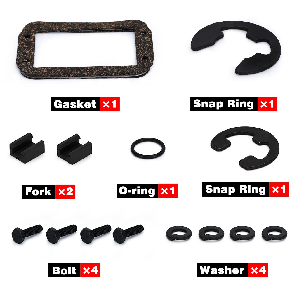 Front Axle 4WD Vacuum Actuator Shift Kit For 91-95 Jeep 90-02 Dodge Ram 1500 2500 3500 600202 4506116 4882682 4x4 Pickup Truck