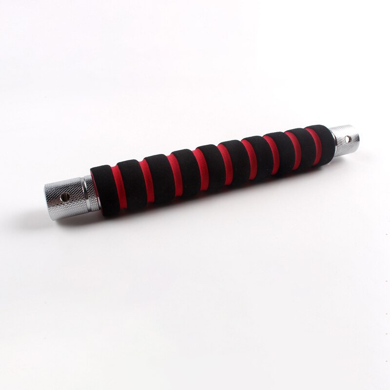 Adjustable Dumbbell Bar Connector Barbell Extension Rod For 25mm Solid Dumbbell Bar Weight Lifting Strength Training Attachments: 30cm with sponge