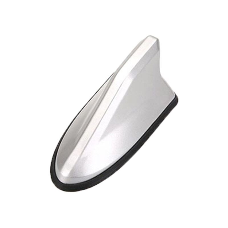 Universal FM Signal Amplifier Car Radio Aerials Shark Fin Antenna Car Roof Decoration Auto Side Replacement: S