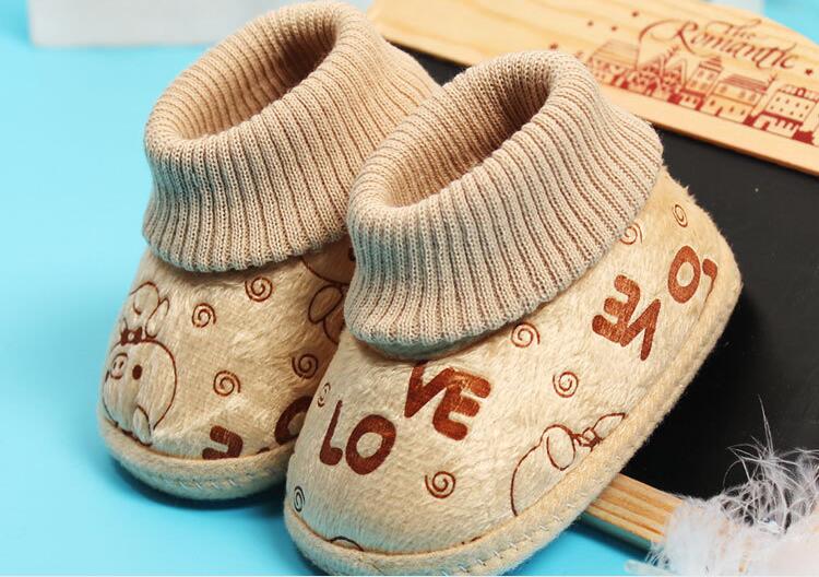 Baby Crib Shoes Infant Crib Cotton Baby Shoes Soft... – Grandado