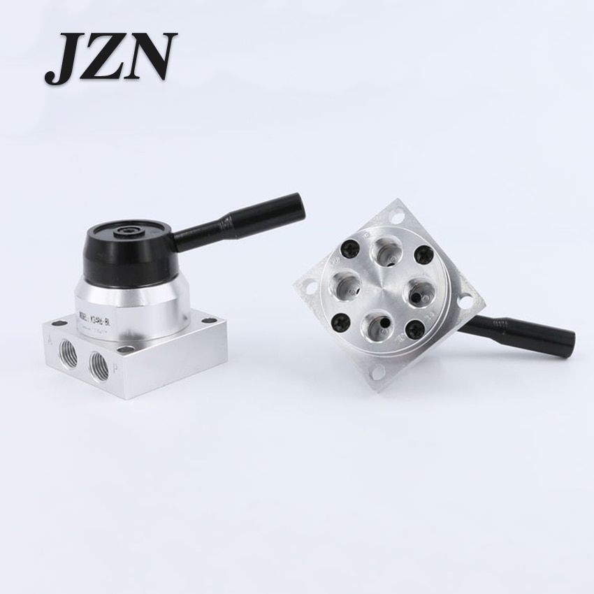 Pneumatic hand switch valve cylinder gas valve switch K34R6-8L / D manual valve accessories next to the bottom of the gas