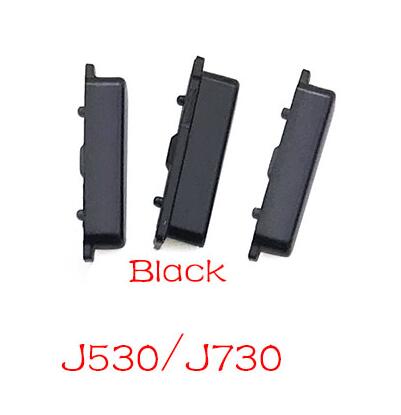 For Samsung S3 S7 Edge J5 J7 J510 J710 / J5 J7 J730 J530 Volume Button Power Switch On Off Button Key Flex Cable: J530 J730 Black