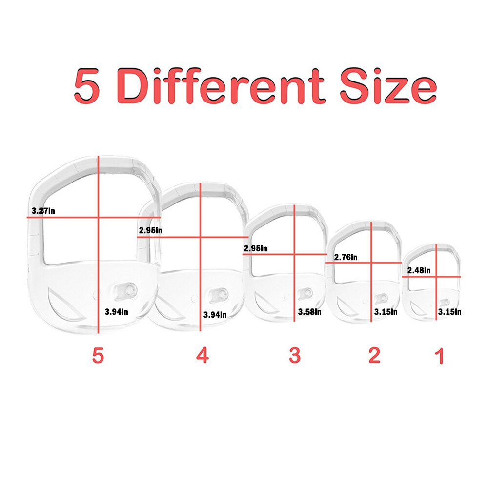 5Pcs/set Men Beard Styling Tool Men Beard Goatee Shaving Template Beard Shaving Face Care Modeling Grooming for Husband