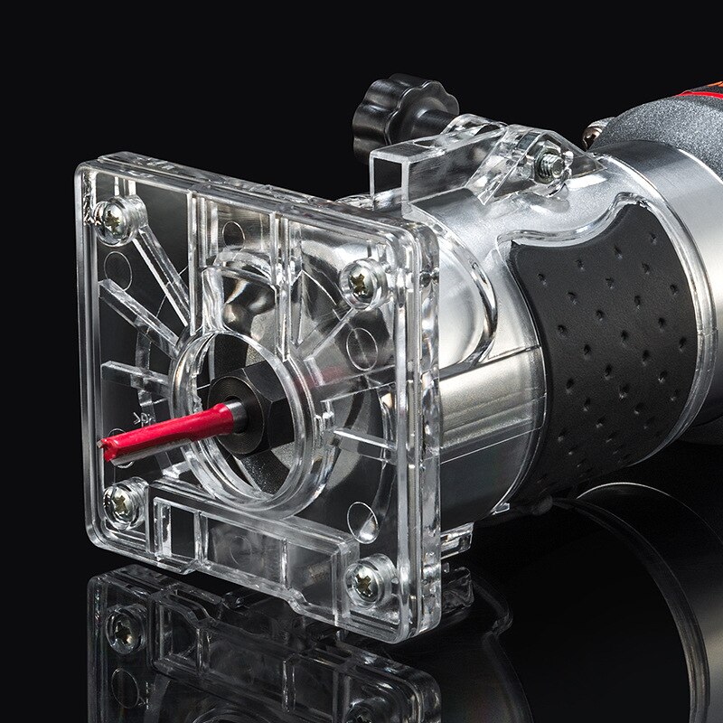 800W Blue Palm Router Electric Trimmer Chuck Power Tool Wood Milling Wood Slotting Machine