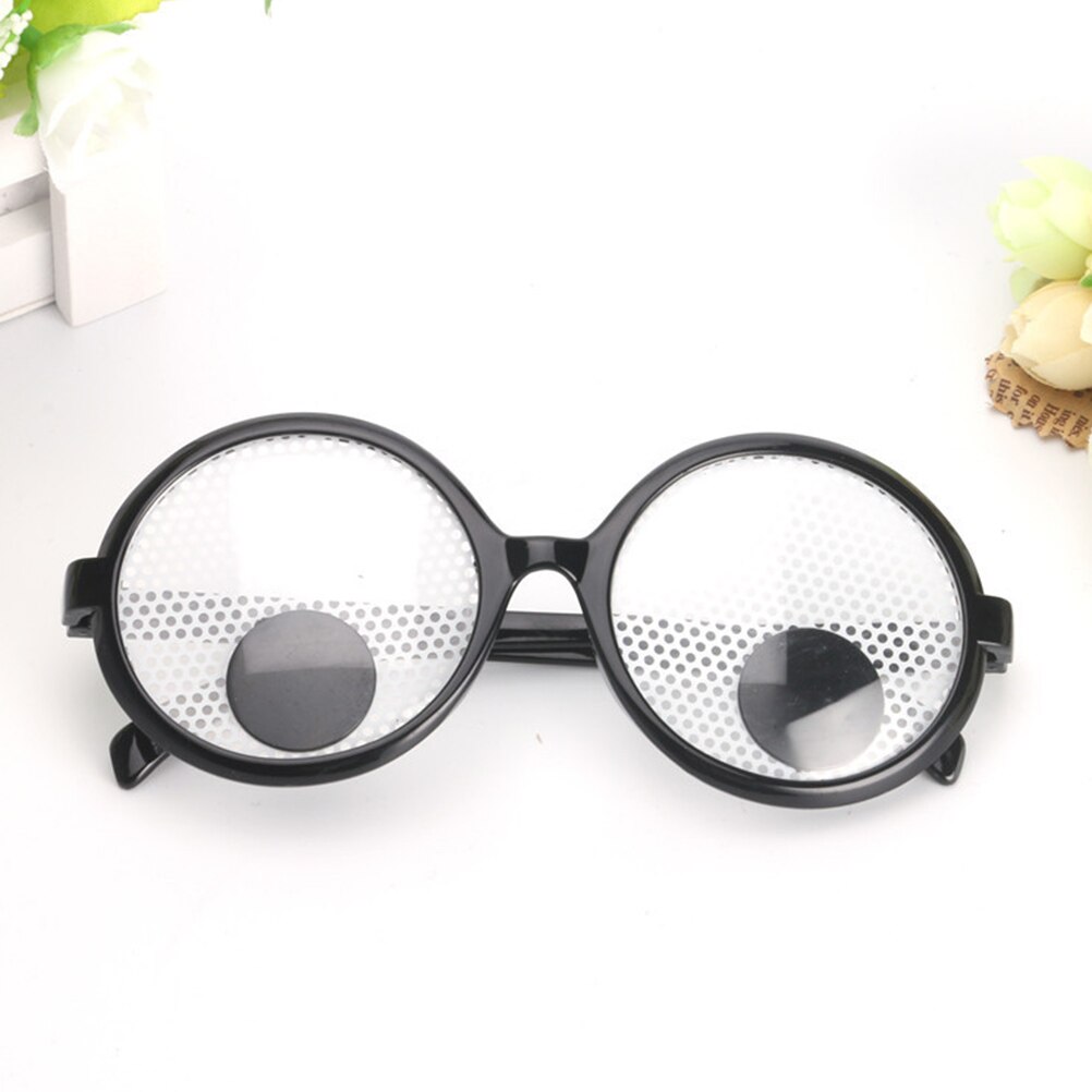 Party Cosplay Costume Funny Googly Eyes Goggles Shaking Eyes Party Glasses Novelty Toy Halloween Party Decoration