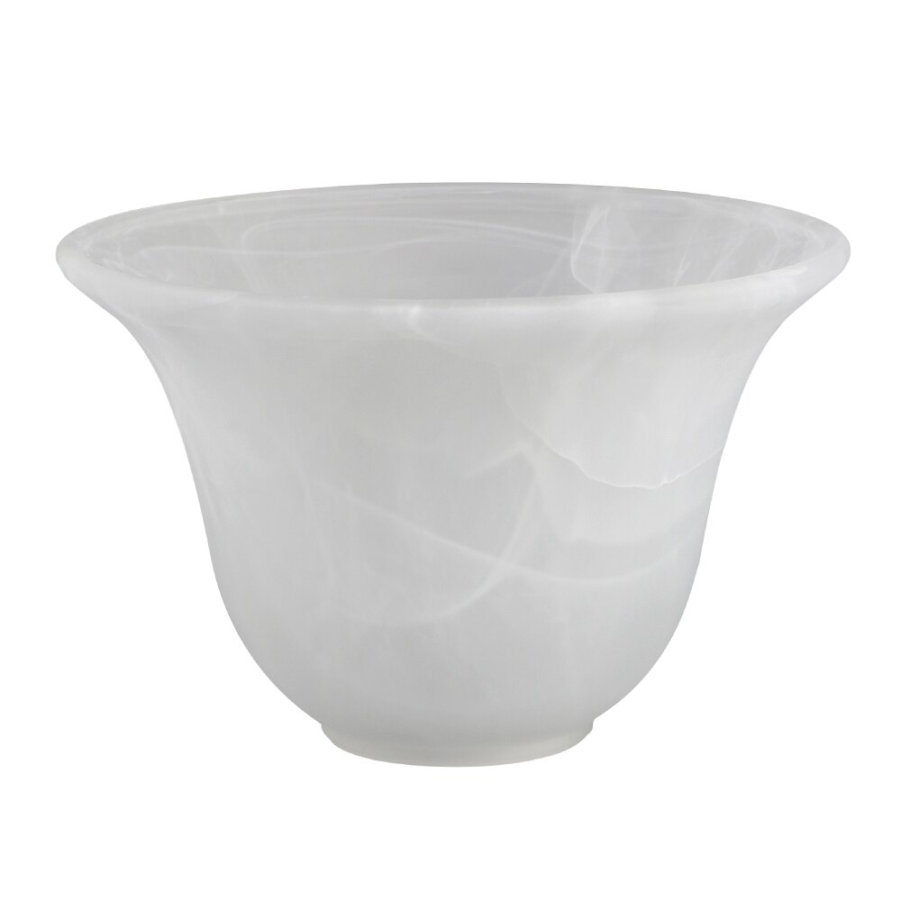 Modern alabaster E27 Frosted white replacement glass lampshade Wall Lamp Ceiling Fan Lights home lighting decoration lampshade