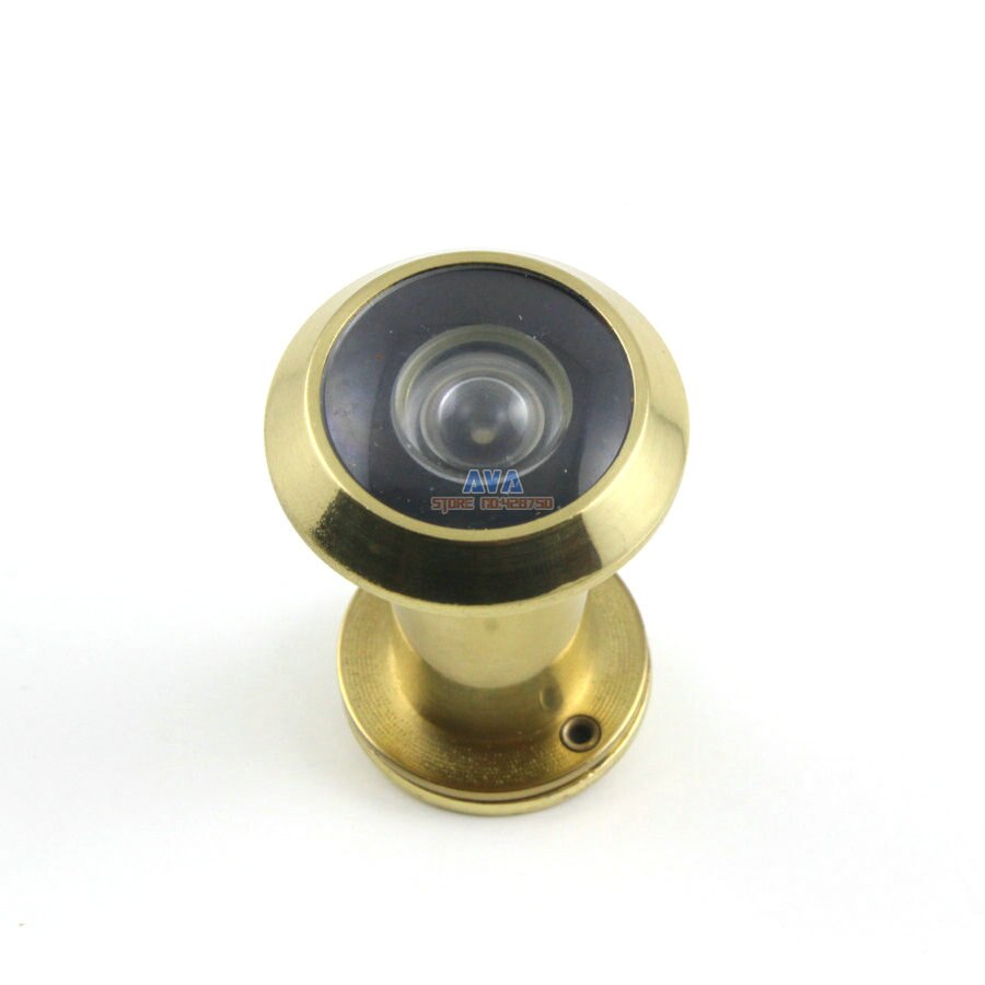 Messing 200 Graden Hoek Deur Viewer Kijkgaatje w Cover 35-55mm