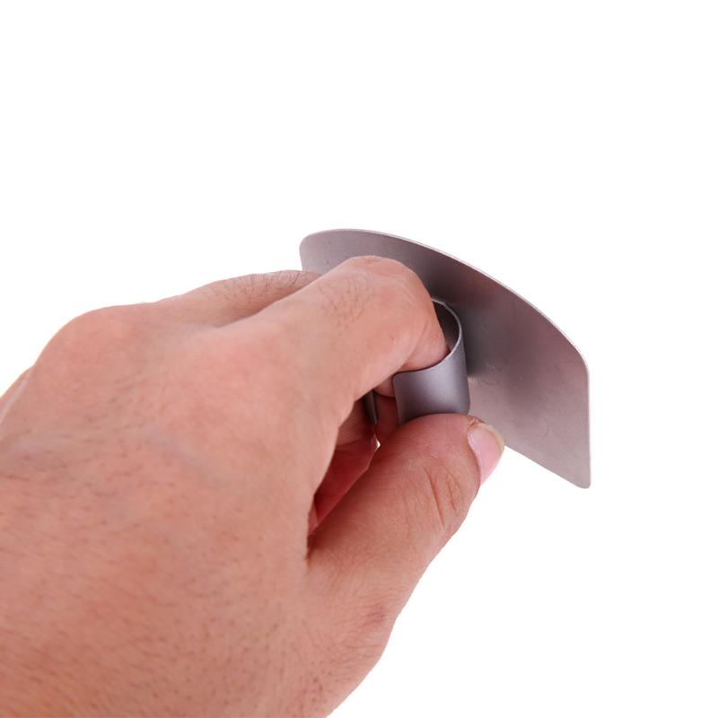 Protectores de dedos de acero inoxidable protección para dedo cortador de dedos cocina Protector de manos cuchillo corte dedos protección