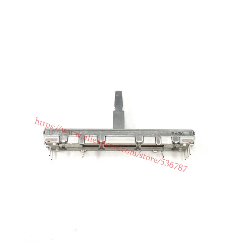 Potenciómetro deslizante de doble unidad para ALPS, 6CM, B10KX2, 10K, DJM600, 600, 439C-10KBX2, 10 unids/lote