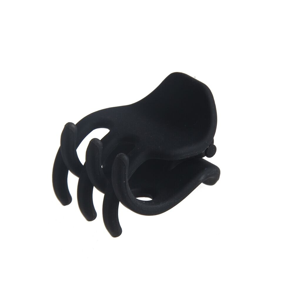 Pinzas para el pelo de cangrejo para niña y mujer, accesorios para el cabello, 5 unids/lote: Negro