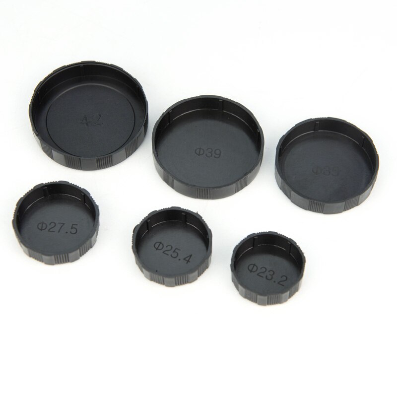 6 sztuk mikroskop cyfrowy okular osłona przeciwpyłowa 23.2mm 25.4mm 27.5mm 35mm 39mm 42mm