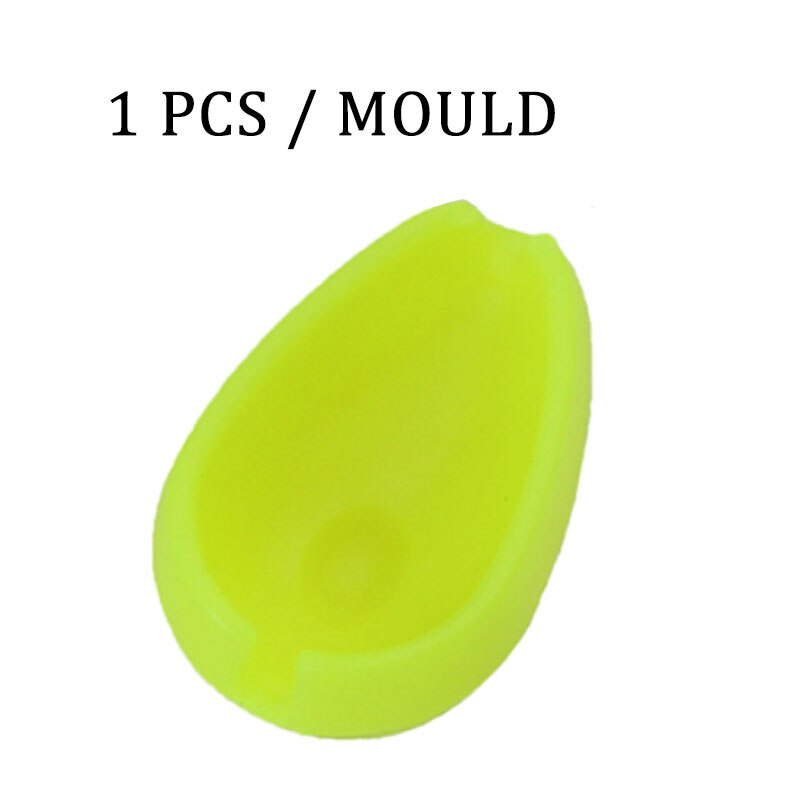 1pcs Carp Fishing Inline Flat Method Feeder Fishing Accessories Carp Bait Mould For Fishing Lure Hair Rigs Carp Equipment: 1 pcs - mould