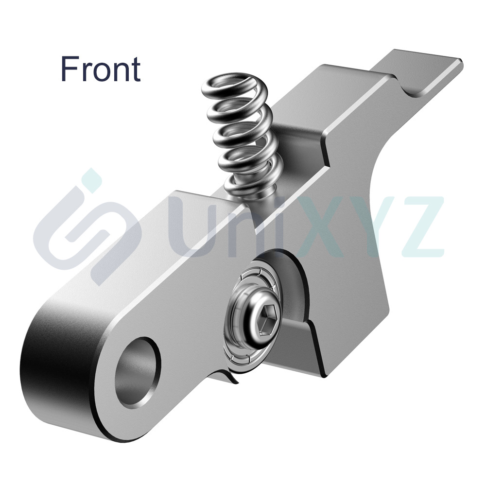 Schwarz Silber Metall Titan Extruder Leerlauf Arm Für 1,75mm Prusa i3 Ultimative Artillerie Sidewinder X1 Titan Extruder Teile