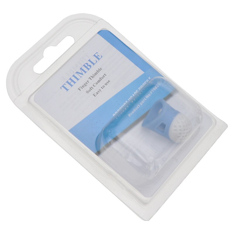 Dedal Protector de dedos para costura, herramientas de bricolaje para el hogar, accesorios de artesanía acolchados, cómodos y antideslizantes, FT0821: Small