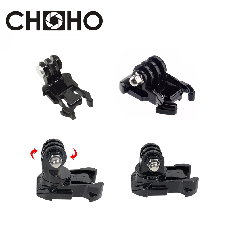 Para Gopro Hero 13 accesorios s hebilla de Base de montaje de liberación rápida rotación larga de 360 para Go Pro Insta360 X4 Dji Osmo Cámara de acción