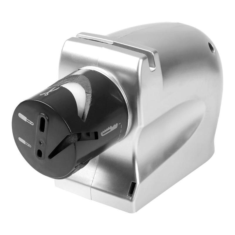 Nuovo Elettrico per Affilare I Coltelli Professionale Motorizzato per Affilare I Coltelli di Rotazione Da Cucina in Pietra Ad alta velocità Strumento di Affilatura