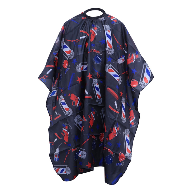 1Pc Haarschnitt Mantel Wasserdichte Princed Leichte Praktische Schürze Haarschnitt Tuch Kleid Haar Stylist Kind Friseur Erwachsene