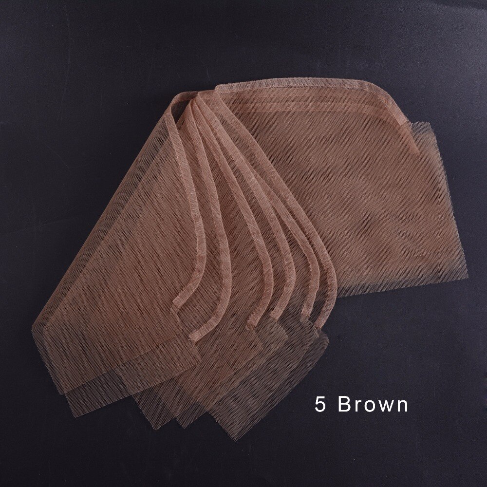 5pcs/lot Lace Net Basement Foundation for Making Lace Top Closure Wigs Making 13*4 inch