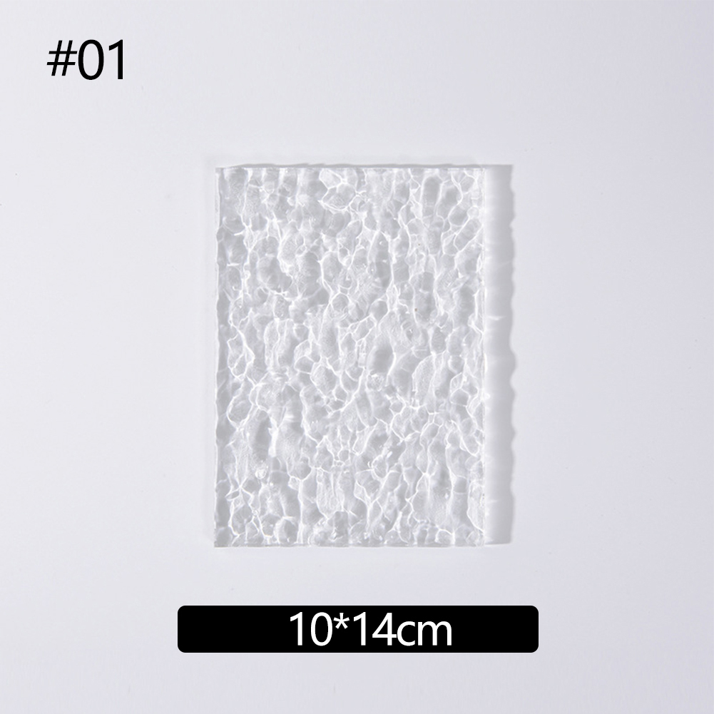 Ins Photo Props Acrylic Water Ripple Shadow Plate Reflector Photography Props Shooting Background Ornaments Posing Props: 01