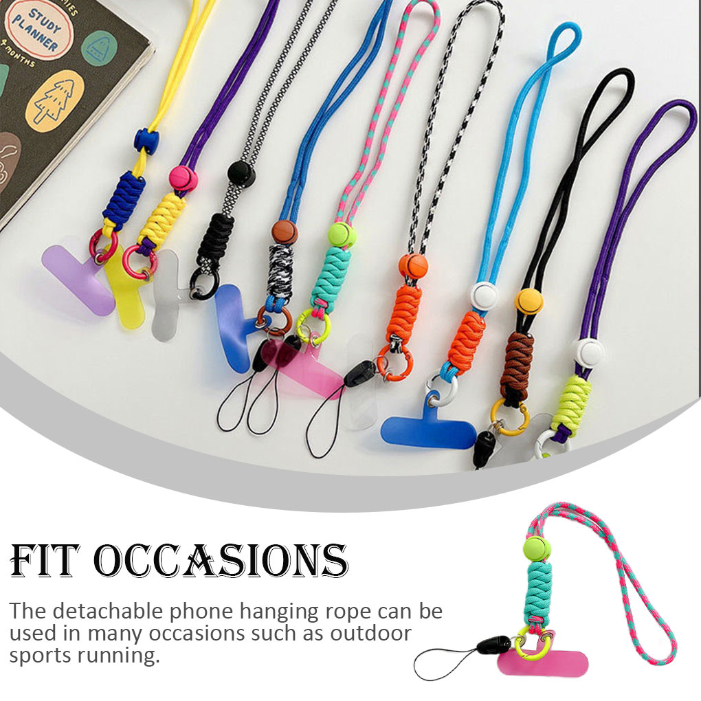 Universal Phone Lanyard Adjustable Detachable Neck Cord Lanyard Strap For Mobile Phone Accessories Cell Phone Rope Neck Straps