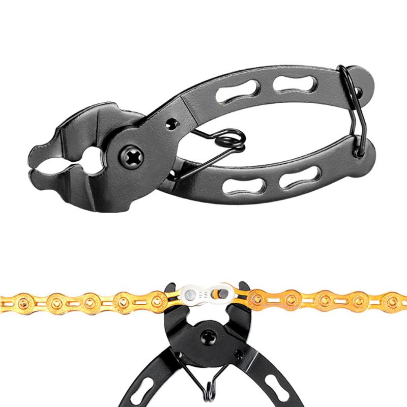 Mountain Bike Bicycle Chain Quick Link Open Close Tool Cycling Wrench Chain Clamp Removal Tool Magic Buckle Pliers
