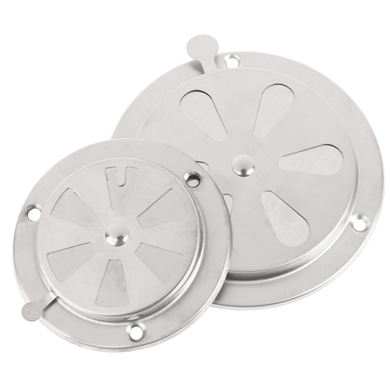 Grille d'aération réglable pour barbecue, 95mm, 125mm, conduit rond, grilles de ventilation, poêle accessible pour fumoir