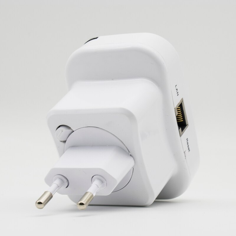 WiFi Signal Amplifier, Up to 300Mbps WiFi Range Extender Repeater Wireless Signal WiFi Booster Extender EU Plug