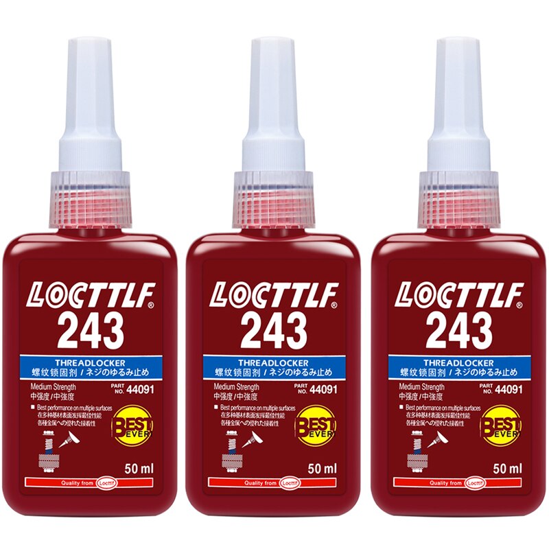 50ml locttlf 243 Screw Glue Thread Locking Agent Anaerobic Adhesive 277 222 262 242 Glue Oil Resistance Fast Curing