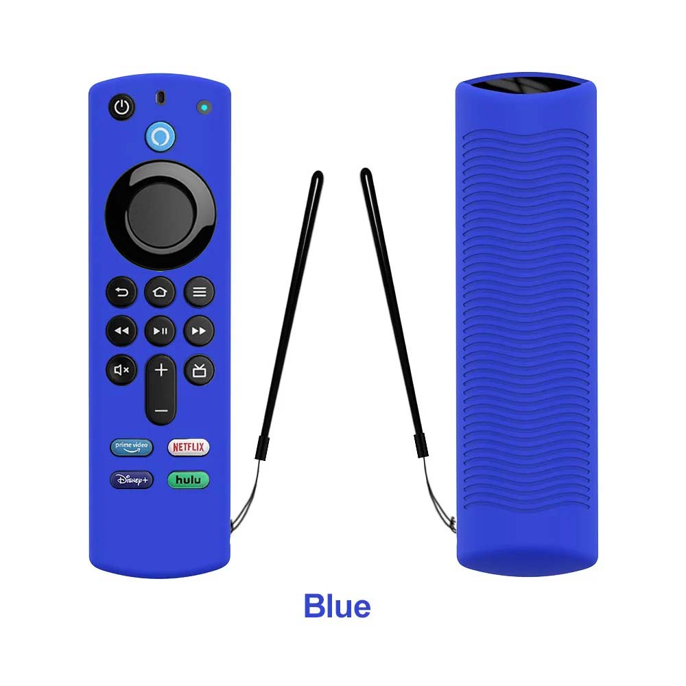 WESOPRO Silicone Case Protective Cover For Fire TV Stick 4K MAX/ 3rd Gen /4K Remote Control Anti Dustproof Case Shell: Blue