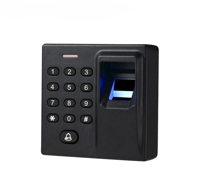 Door open 125Khz Fingerprint Access Control System Fingerprint machine MINI 86 size Wiegand 26 output 500 user RFID Reader: controler