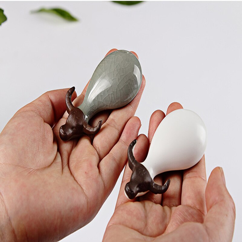 Mini Tee Haustier Vieh Le Tao günstig Kuh Kreative Kunst und Handwerk Keramik Innenausstattung Tee Service von Tee Spielen G
