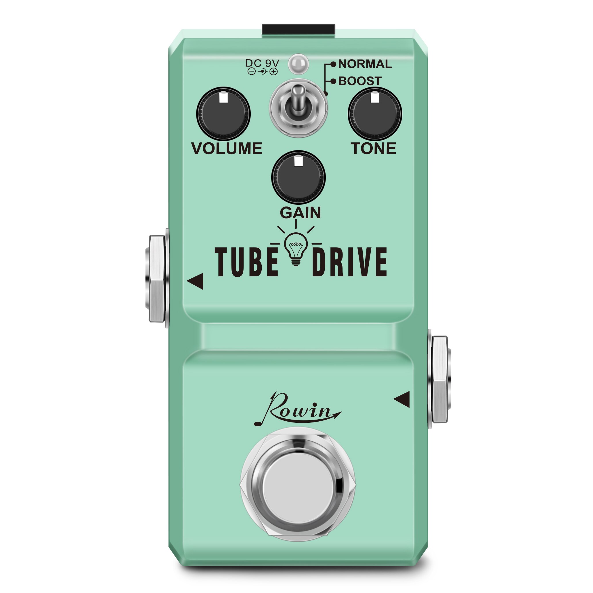Rowin Nano Serie Gitaar Effect Pedaal Phaser Top Fuzz Amp Pusher Tube Drive Razernij Hunk: LN-328