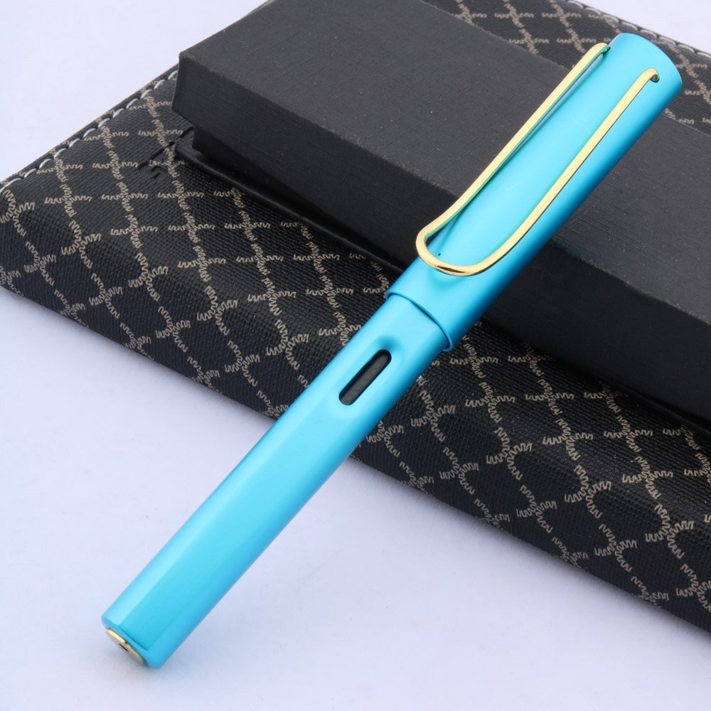 student ky blue GOLDEN science Hold a pen Office writing Fountain Pen