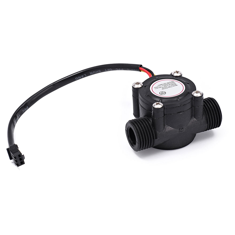 YF-S201 Water Flow Sensor / 4-Point G1 / 2 Interface Water Heater Water Dispenser Water Dispenser Hall Flowmeter