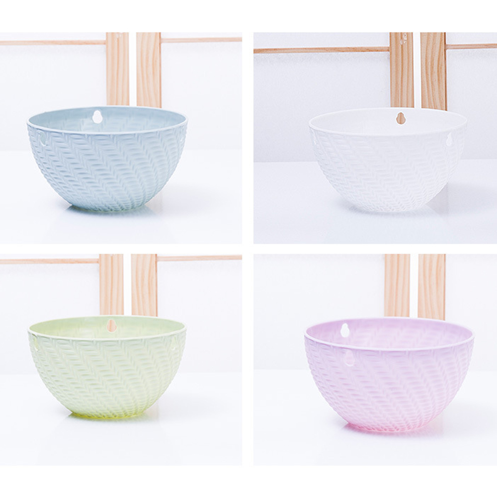 1 pcs Plant Chain Basket Hanging Garden Flower Pot Home Plastic Planter Decoration