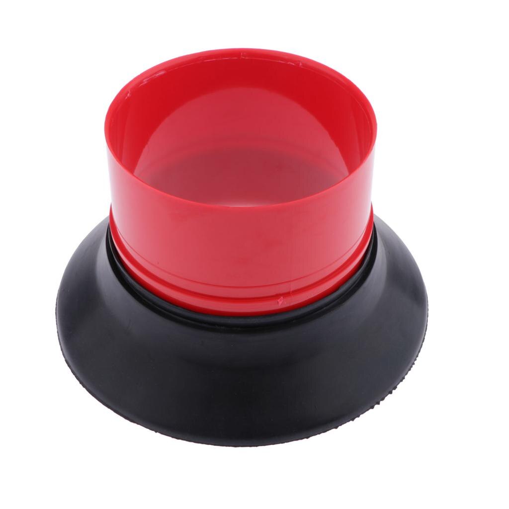 Red Bass Drum Sound Enhancer Kick Drum Enhancer & Ring-Accesorios de tambor, plástico ABS sólido