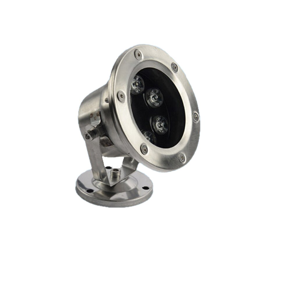 Ip68 Led Underwater Light RGB Outdoor Waterproof Colorful Water Spotlight Swimming Pool Light Fountain Light: 6W