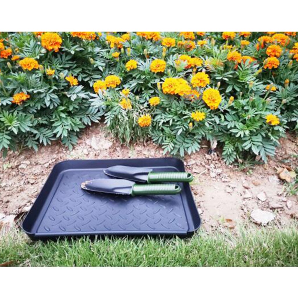 Multipurpose Resistant Plastic Boot Tray Utility Shoe Mat for Indoor Outdoor