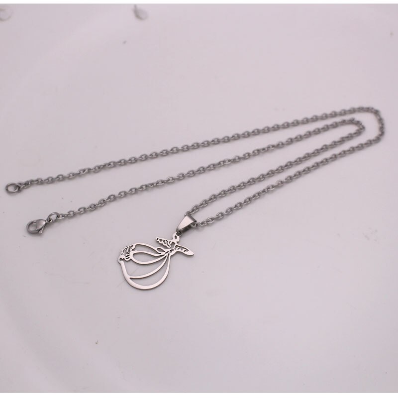 Dervish dance muslim islam turkey stainless steel Pendant necklace