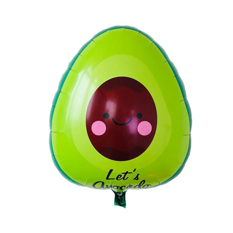 Avocado Cactus Folie Ballon Kinderen Gelukkige Verjaardag Ballonnen Helium Ballon Voor Bruiloft Festival Decoratie: C