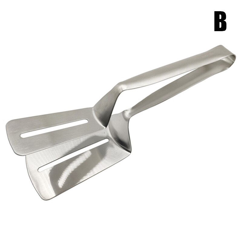 Clip de pala de doble cara de acero inoxidable para cocina, herramientas duraderas portátiles para el hogar, PI669: b