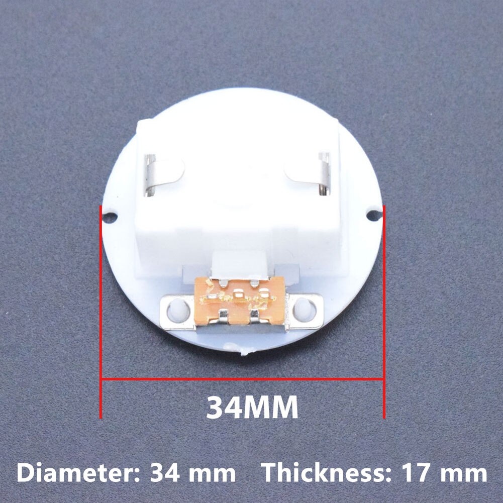 5 Stks/partij Batterij Storage Box Case Met Switch Knop Ronde Base Batterij Doos Compartiment Craft Base Voor AG13 / LR44 batterijen