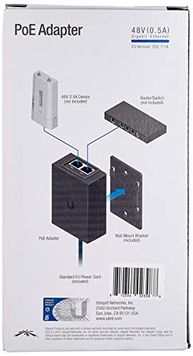 Adaptateur/injecteur de Poe d'ubiquiti 4250605597757